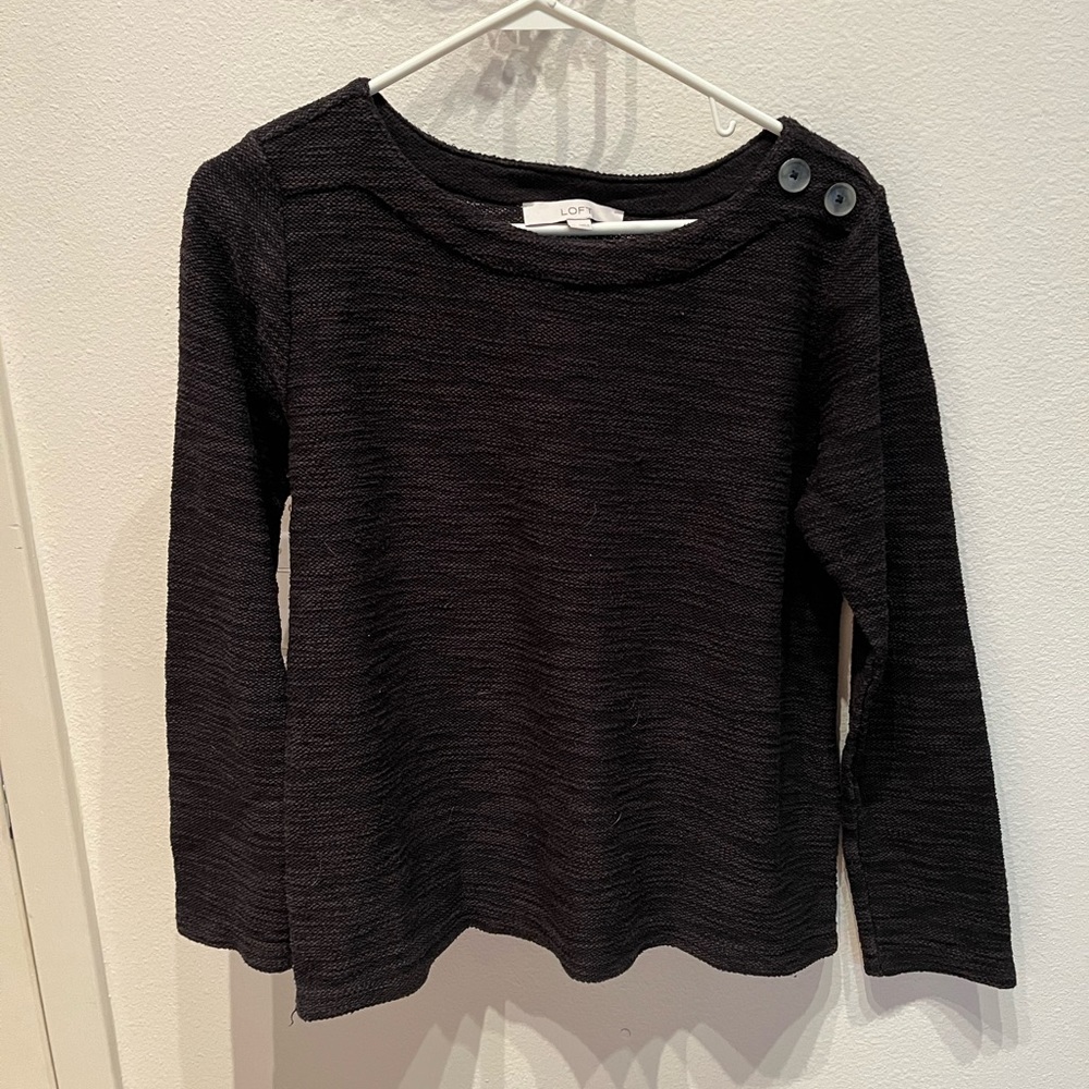 Loft black top